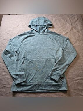 LEG3ND Discovery Athletic Hoodie Teal Men’s L Pullover Activewear